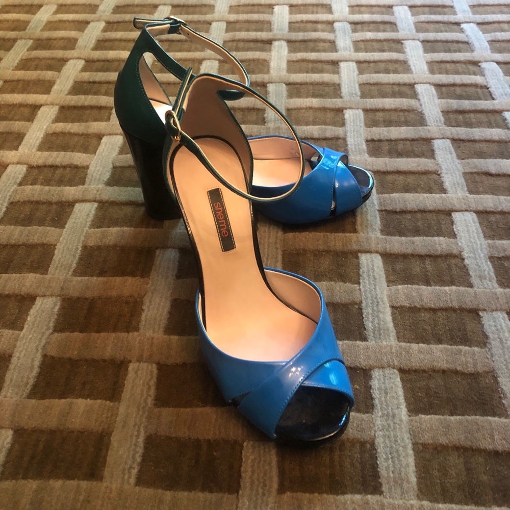 Handmade luxury heels.  One of a kind.